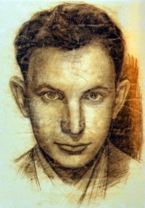 Николай Корнилов. Автопортрет. Конец 50-х годов Николай Корнилов. Ав…